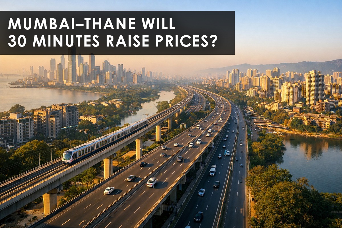 Mumbai Thane 30-Minute Commute: Impact On Property Value